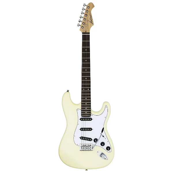 Guitarra Aria Pro II Strato STG-003/SPL Vanilla White