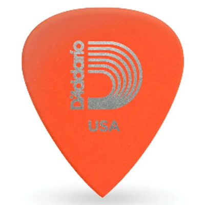 Palheta Guitarra Dur Prec 6dor2 D Addario .60mm 10un