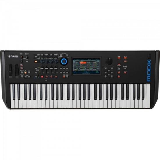 Teclado Yamaha MODX6+ Plus Sintetizador Preto