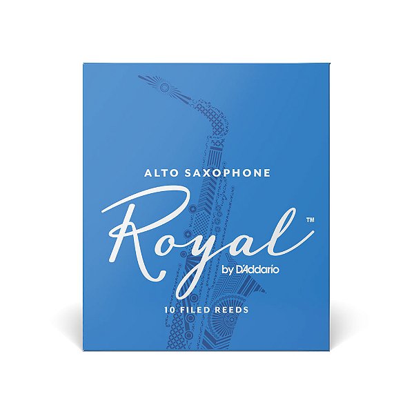 Palheta Sax Alto 3.5 (10 Unidades) D Addario Royal RJB1035
