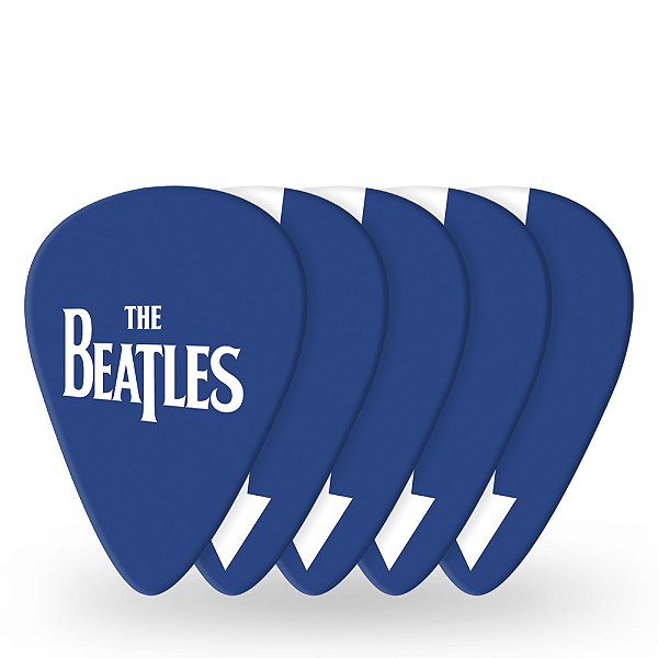 Palheta Celulóide .70mm Beatles 10 Un DAddario 1CWH4-10B10