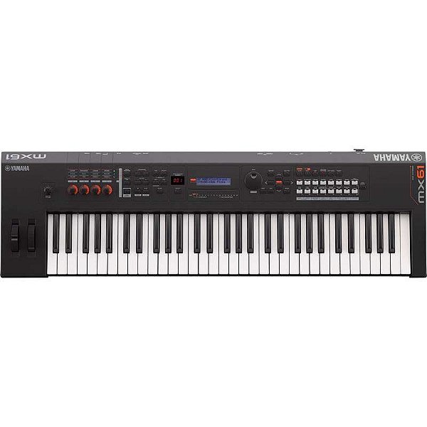 Teclado Sintetizador 61 Teclas Mx 61v2 Com Fonte Preto Yamaha