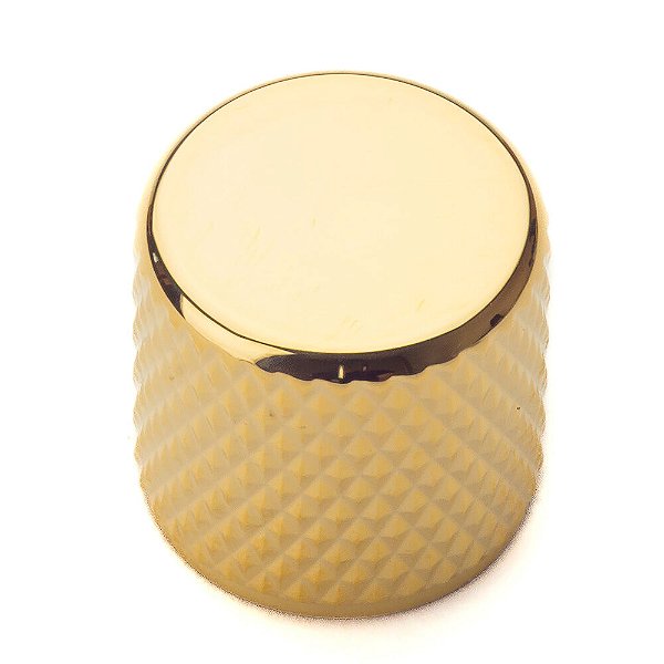 Knob Metal Instrumentos Dourado (3 Unidades) Spirit KTL-GD