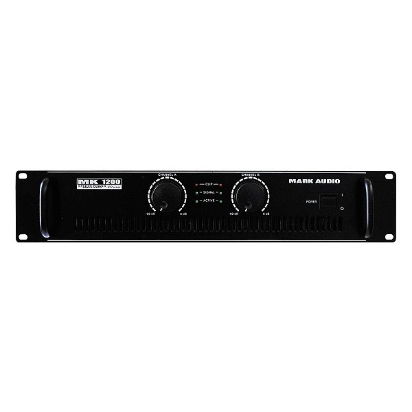 Amplificador Potência 200w Rms Mk1200 Mark Audio