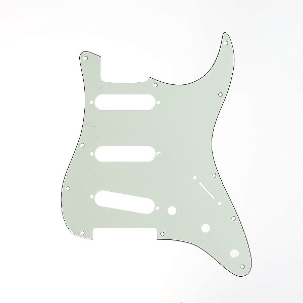 Escudo Guitarra Am Strat SSS Mint Green 3P Spirit 100-MG