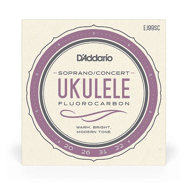 Encordoamento Ukulele Soprano/Concerto D Addario Pro-Arté