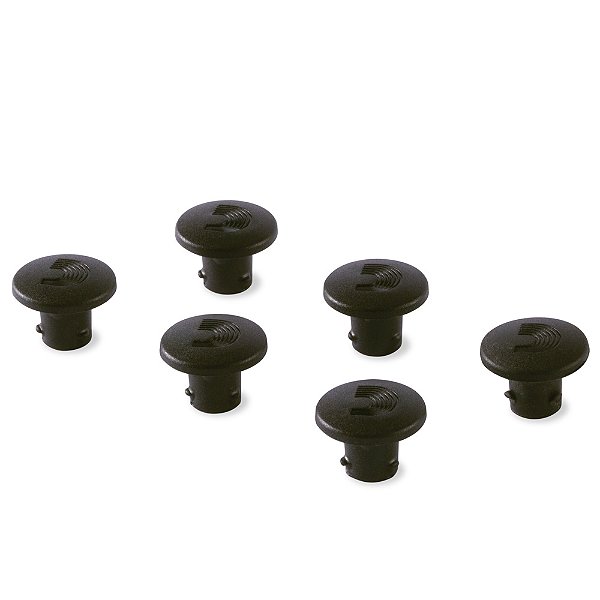 Kit com 6 Tampões D Addario Jack Plugs PW-JP-06