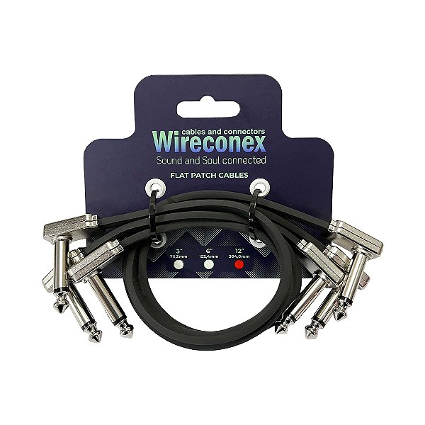 Cabo Flat Para Pedal Wireconex Wfc 12-3 – Emborrachado 12 Polegadas
