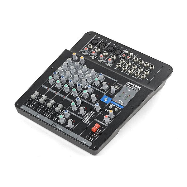 Mesa de Som Mixer Analógico Samson 12 Canais C USB MXP124FX