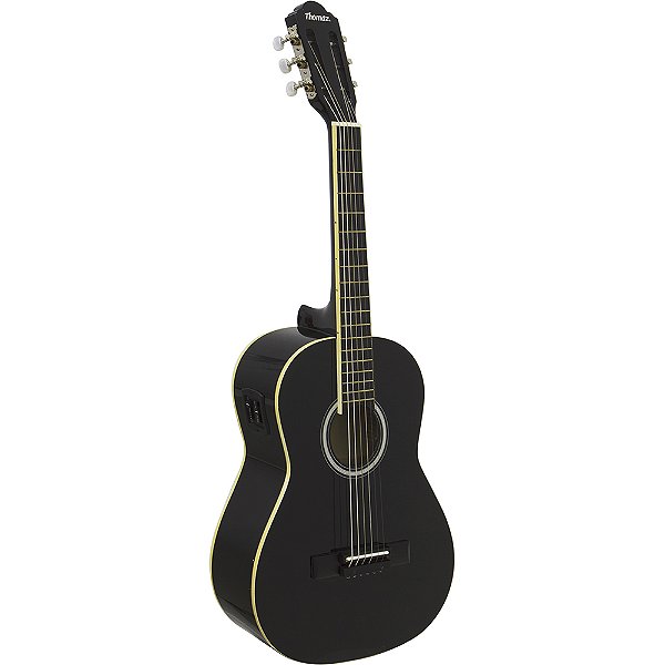 Violão Eletroacústico Kids De Aço Tcg 360 A Eq Preto Thomaz