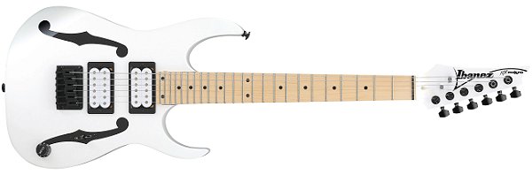 Guitarra Paul Gilbert Mikro White Ibanez PGMM31-WH
