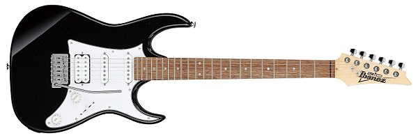 Guitarra RG GIO Black Night Ibanez RG Series GRX40-BKN