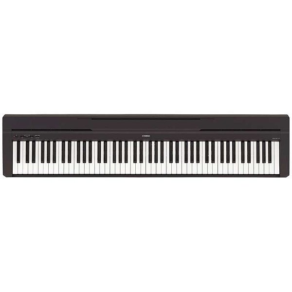 Piano Digital P 45 B Preto 88 Teclas Com Fonte Bivolt Yamaha