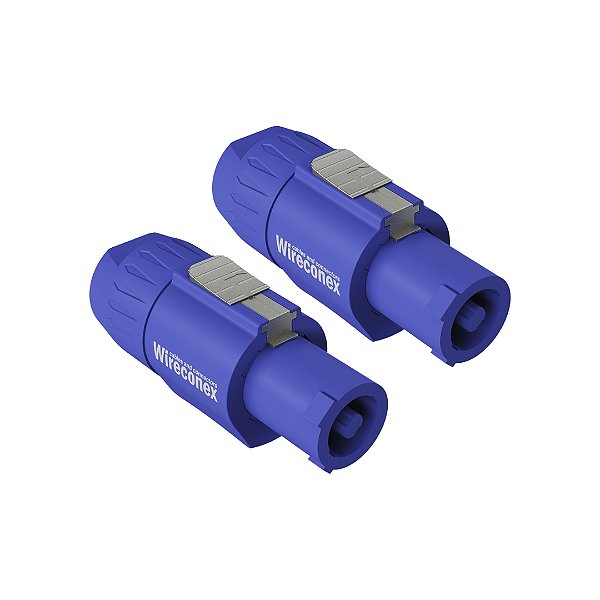 Wc 1803 In L Bl Pbl Conector De Ac-in De Linha Wireconex Azul