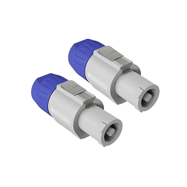 Wc 1813 Out L Gy Pgy Conector De Ac Out De Linha Wireconex Cinza