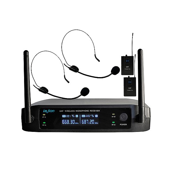 Microfones Sem Fio Ls902 Digital Headset Hd750 Leson