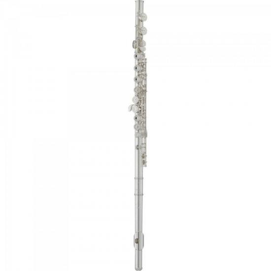 Flauta Yamaha YFL-312 Transversal Soprano C Prata