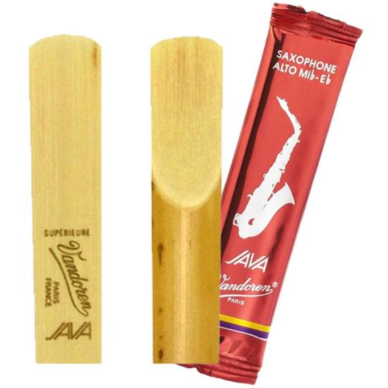 Palheta Java Red Cut Saxofone Alto 2 ½ Vandoren SR2625R - CX / 10