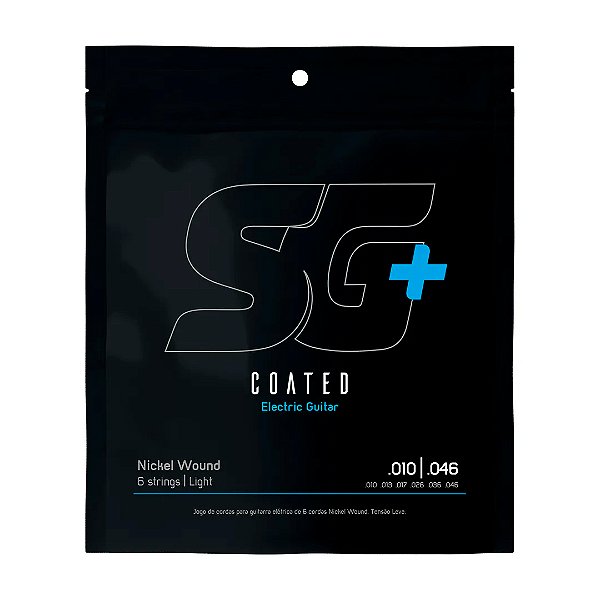 Encordoamento P/guitarra Sg+ Revestido 010