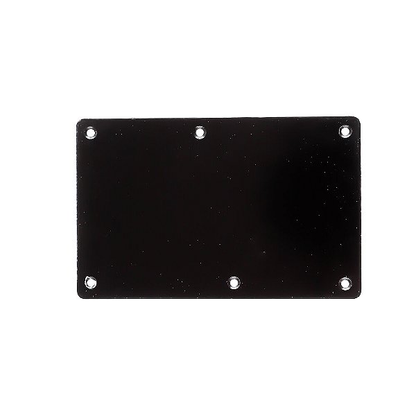 Escudo Para Trêmolos Guitarra Preto Floyd Rose Spirit 706-BK