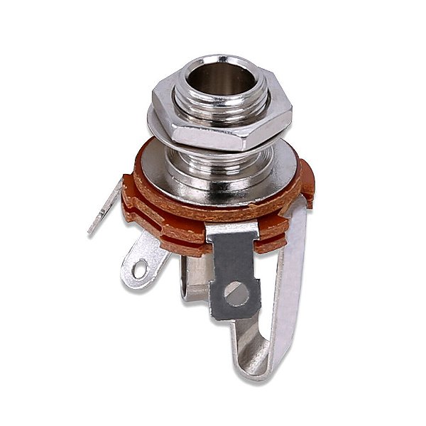 Jack De Conexão Stereo Niquelado (3 Unidades) Spirit MJ3S-NI
