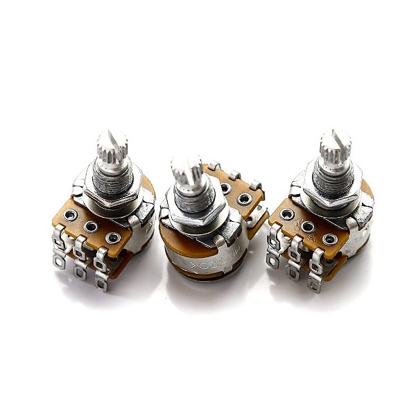 Potenciômetro Instrumentos (3 Unidades) Spirit PAN18-MN250K