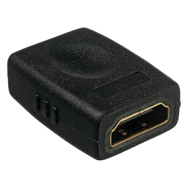 Emenda Hdmi Fêmea Fêmea Gold Storm