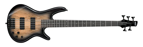 Baixo 5 Cordas SR Gio Natural Gray Burst Ibanez GSR205SM-NGT