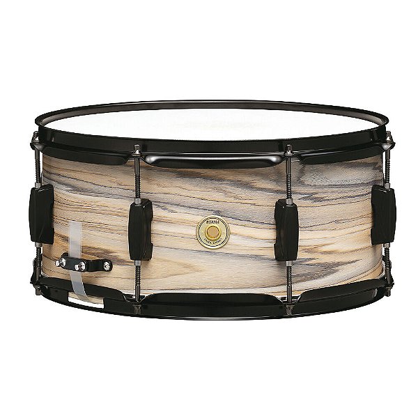 Caixa Para Bateria 14x6.5 (Natural Zebrawood Wrap) Tama Woodworks WP1465BK-NZW