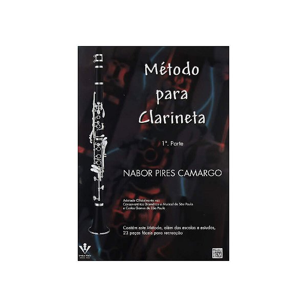 Método Clarinete - 1ª Parte - Camargo - Irmão Vitale 110-M