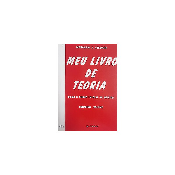 Meu Livro Teoria - Vol.1 - Steward - Ricordi RB0000067