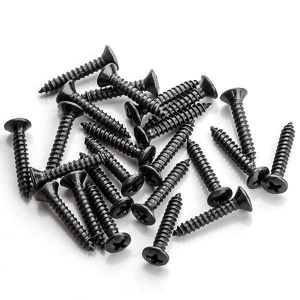Parafuso Suporte Jack Preto WO2.5X15-BK (24 Unidades) Spirit