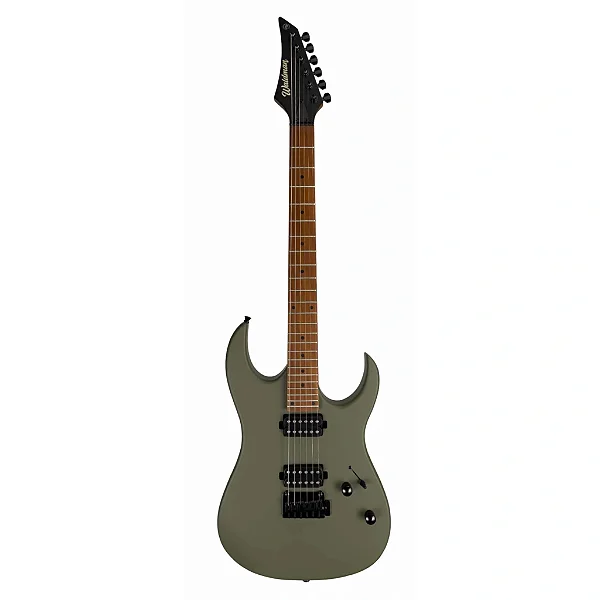 Guitarra Waldman WIGR120 OG Olive Green HH – Extravaganza Series