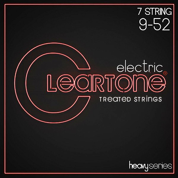 Encordoamento Cleartone 9409-7 para Guitarra Elétrica 009-052 para 7 Cordas Monster Heavey