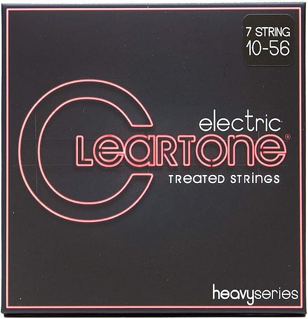 Encordoamento Cleartone 9410-7 para Guitarra Elétrica 010-056 para 7 Cordas Monster Heavey