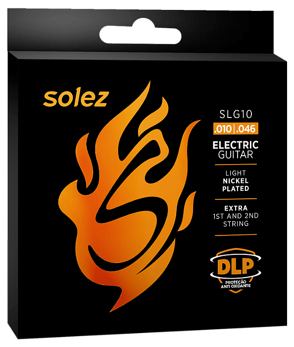 Encordoamento Solez SLG10 para Guitarra 0.010"
