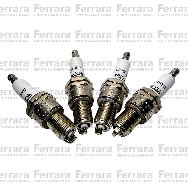 4 Velas de Ignição Motor MAZDA/MITSU/GM 2.4/TOYOTA Importada - LR19Y