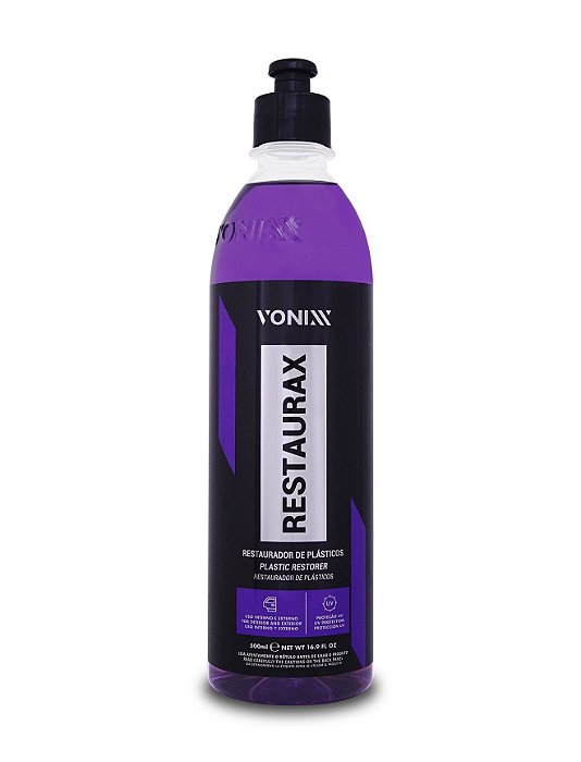 Restaurax Restaurador De Plásticos 500Ml Vonixx