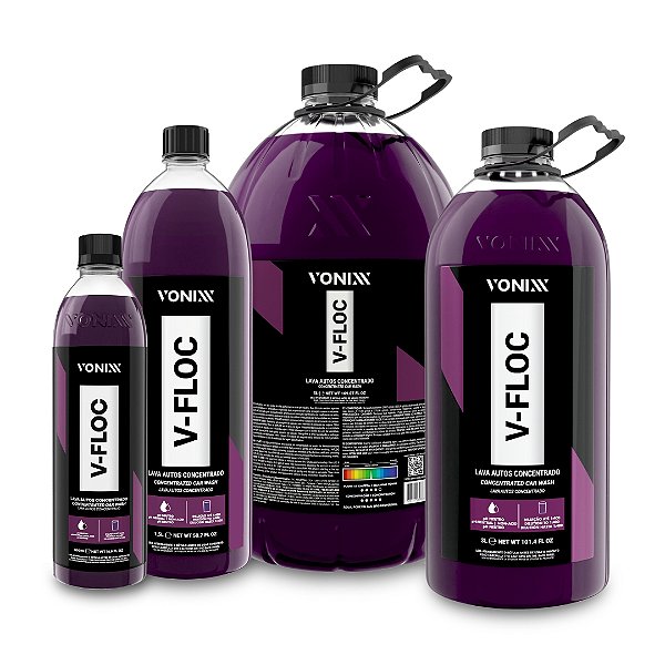 Shampoo / Lava Autos Super Concentrado Neutro V-Floc -  Vonixx
