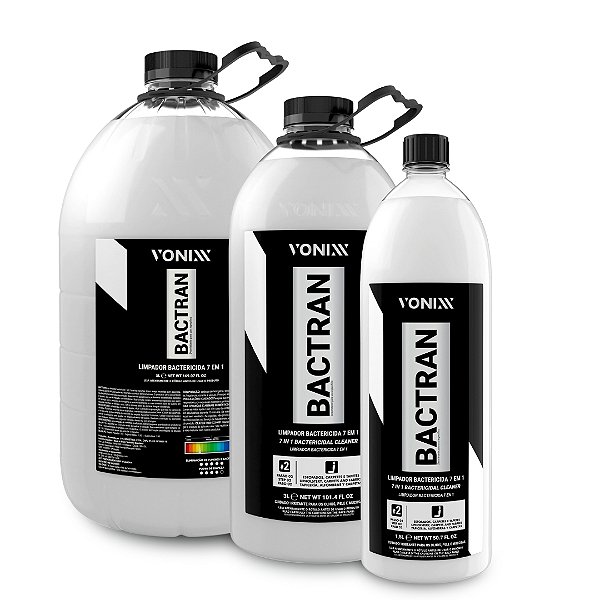 Limpador Bactericida 7 em 1 Bactran - Vonixx