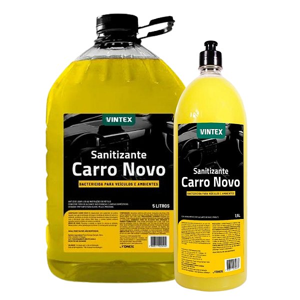Aromatizante Sanitizante Carro Novo - Vintex