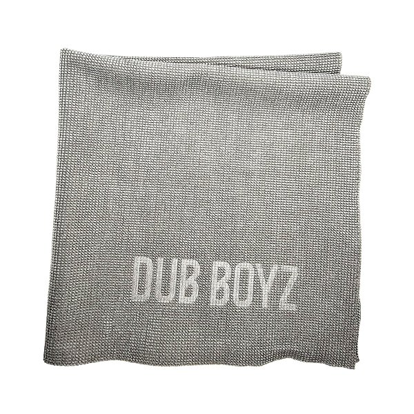 Toalha De Microfibra Para Vidros Dub Towel Glass 320Gsm 40X40cm Cinza - Dub Boyz