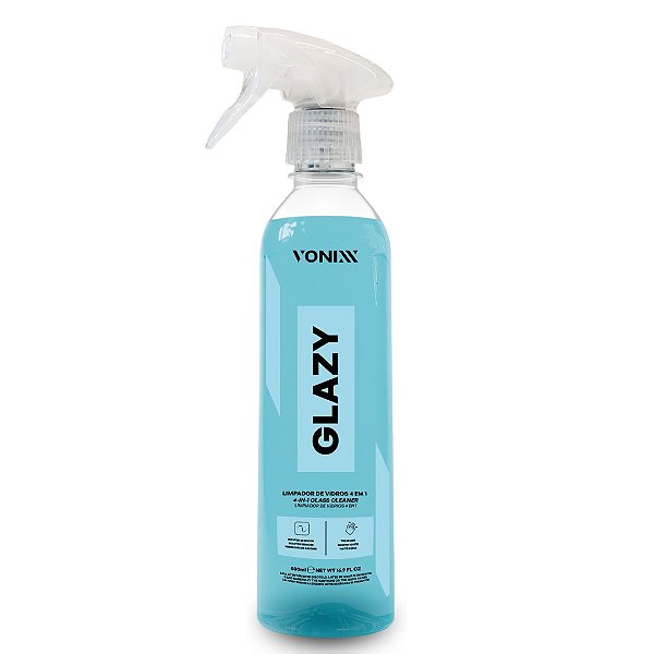 Limpa Vidros 4 em 1 Glazy 500ML - Vonixx