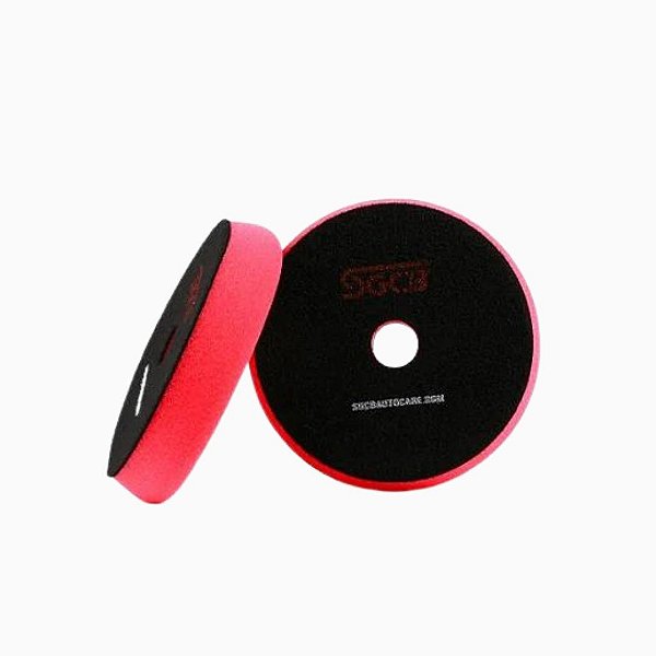 Boina De Espuma Vermelha 5" Super Lustro Sgcb