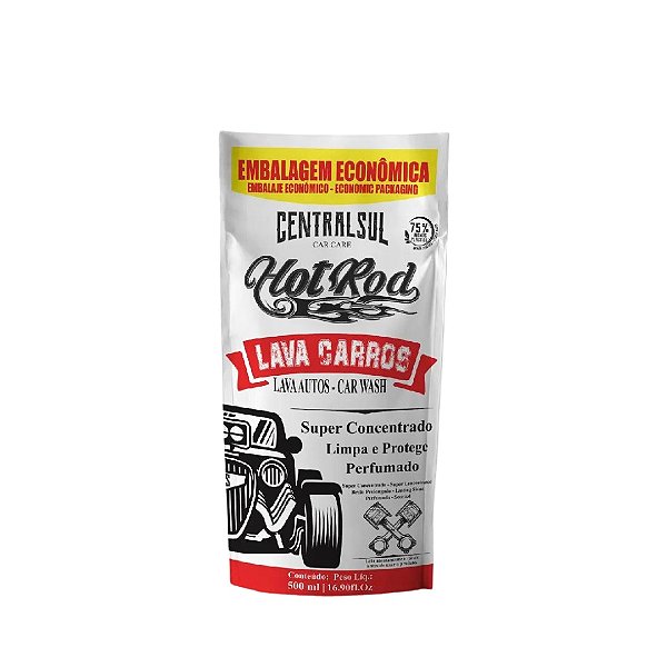 Lava Carros Hot Rod Sache 500ml - Central Sul