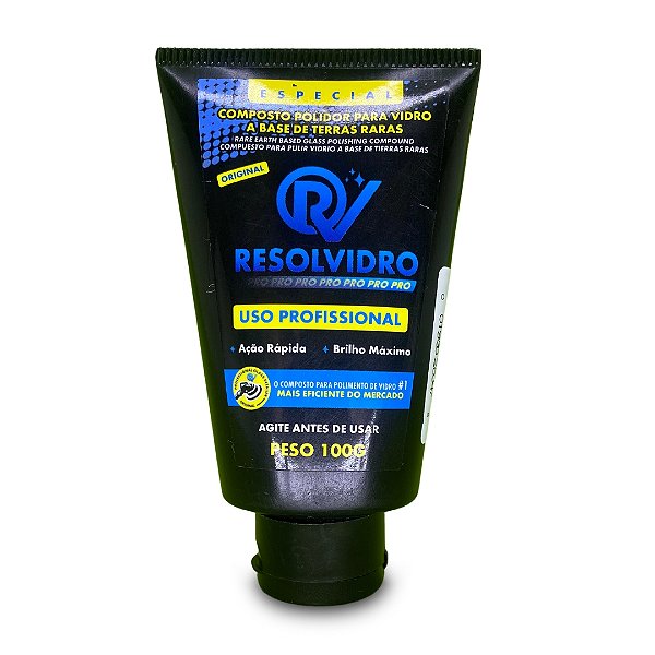 Composto para Polimento de Vidros Resolvidro - 100g
