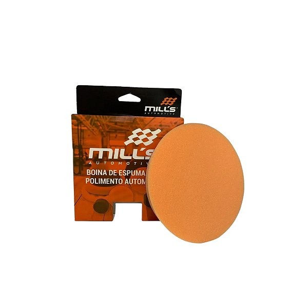 Boina De Espuma Laranja Pol Lisa Refino - Mills
