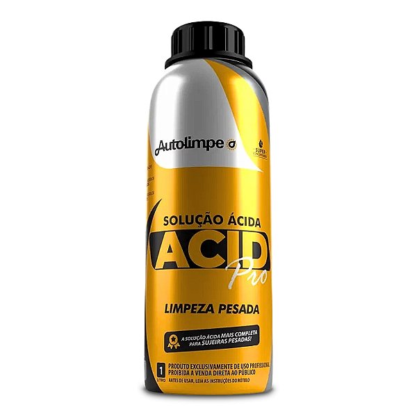 Solução ACID PRO 1L - Autolimpe