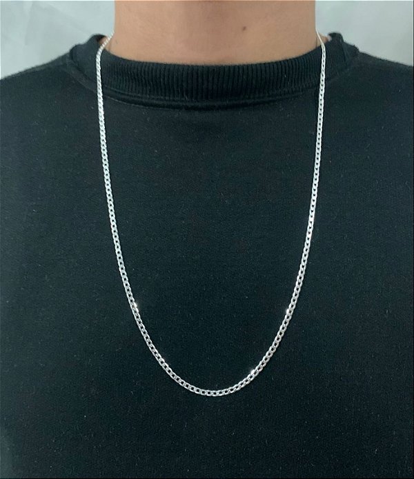 Corrente Masculina Elos Grumet 3mm 70cm