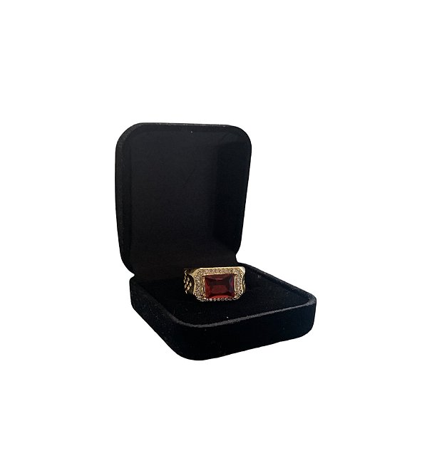 Anel Dedeira Imperial Masculino Banhado a Ouro 18K